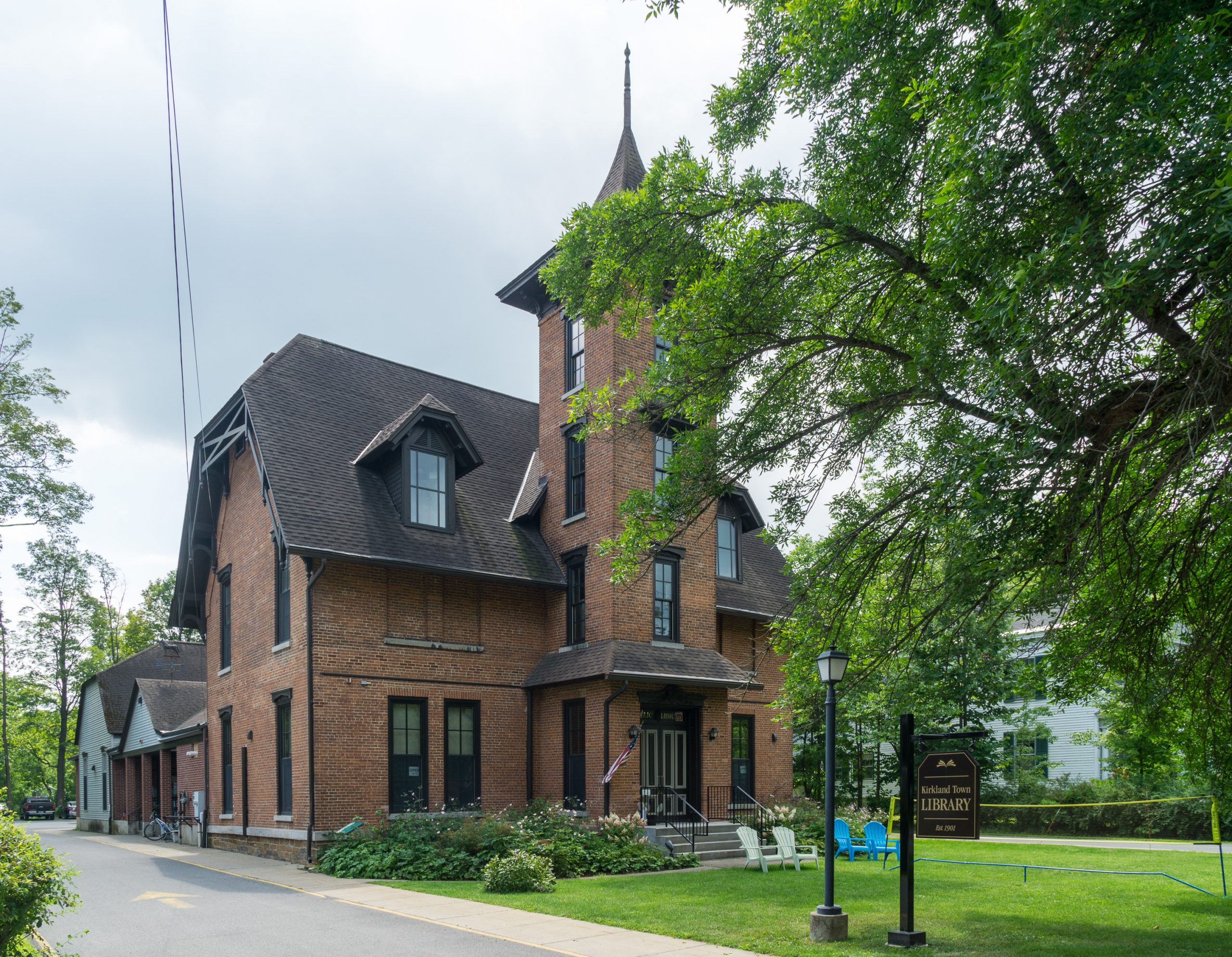 Kirkland Town Library, in Clinton, New York